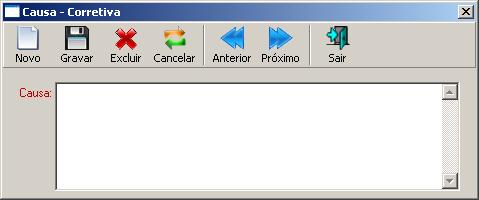 FrmControleNaoConformidadeMelhoria_FRMMNTCAUSAACAO_CausaCorretiva